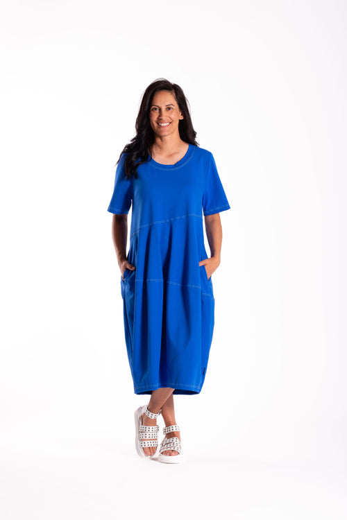 Chelsie Dress Cobalt