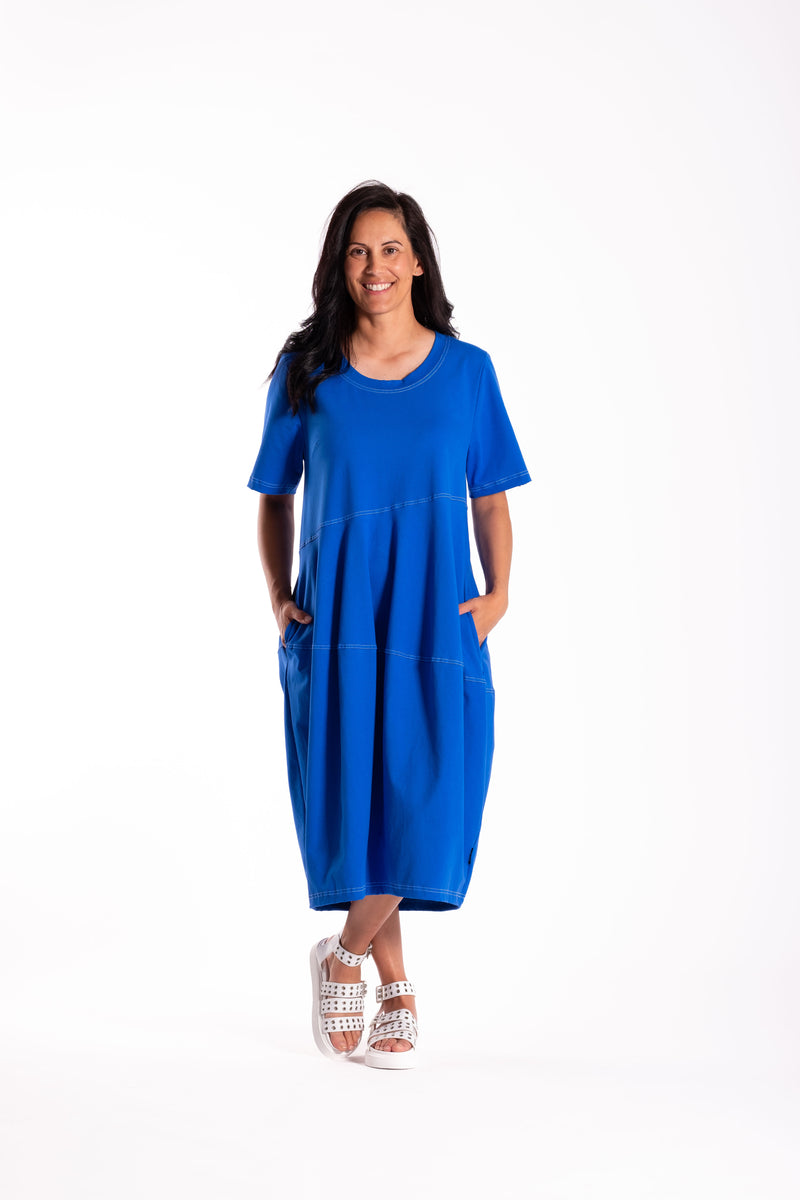 Chelsie Dress Cobalt