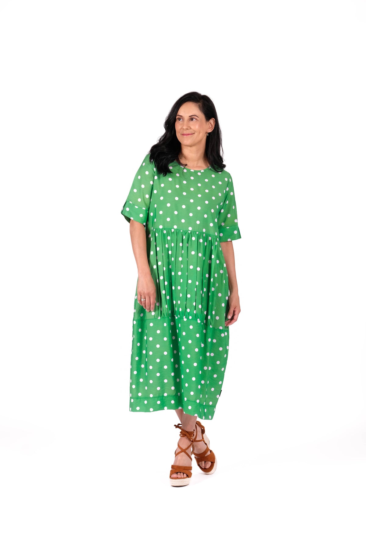 Jordon Dress Green Tea