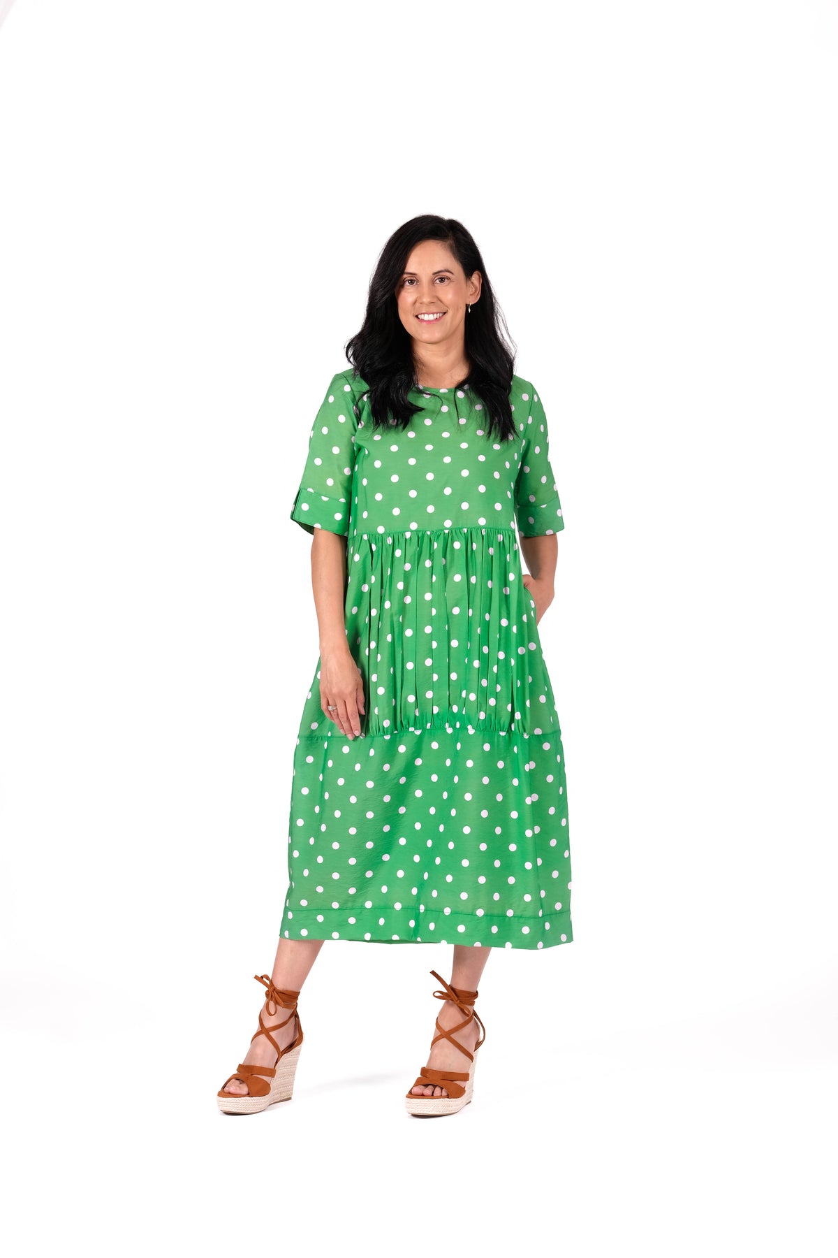 Jordon Dress Green Tea