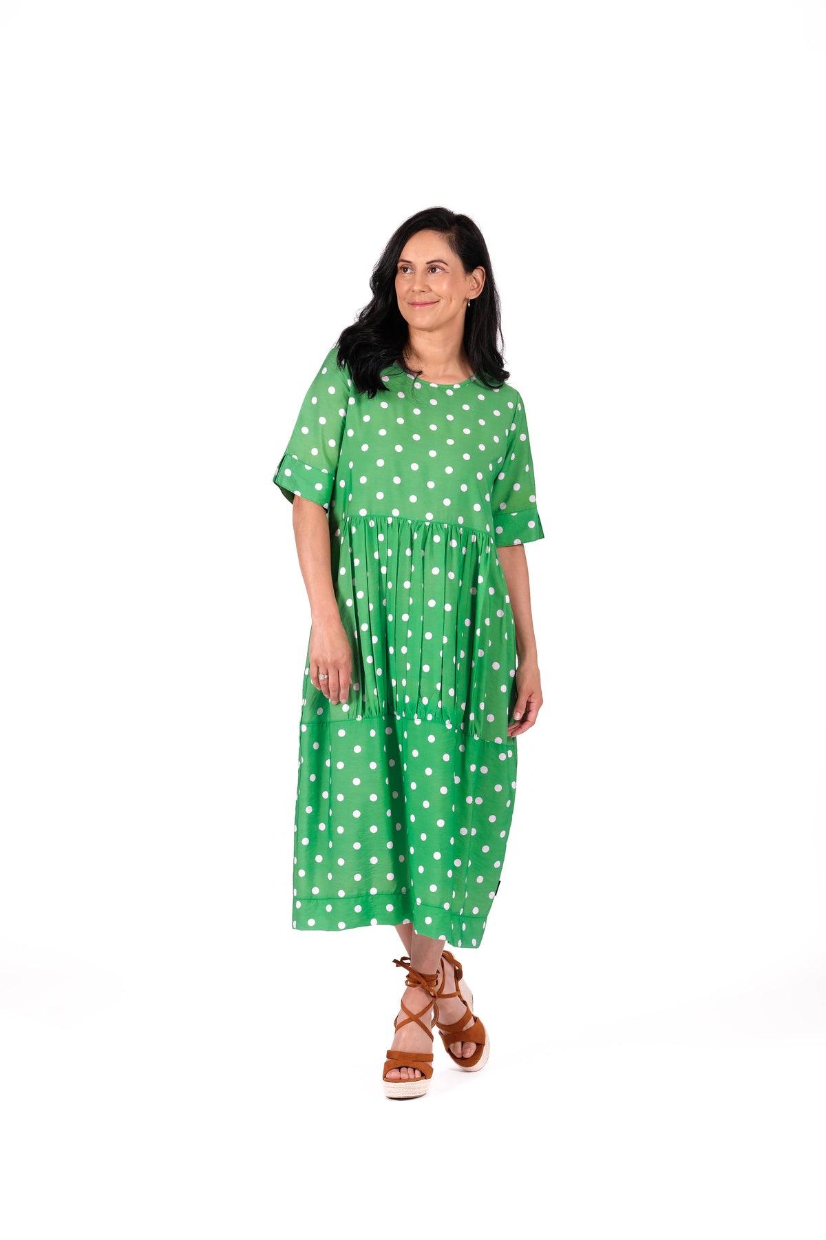 Jordon Dress Green Tea