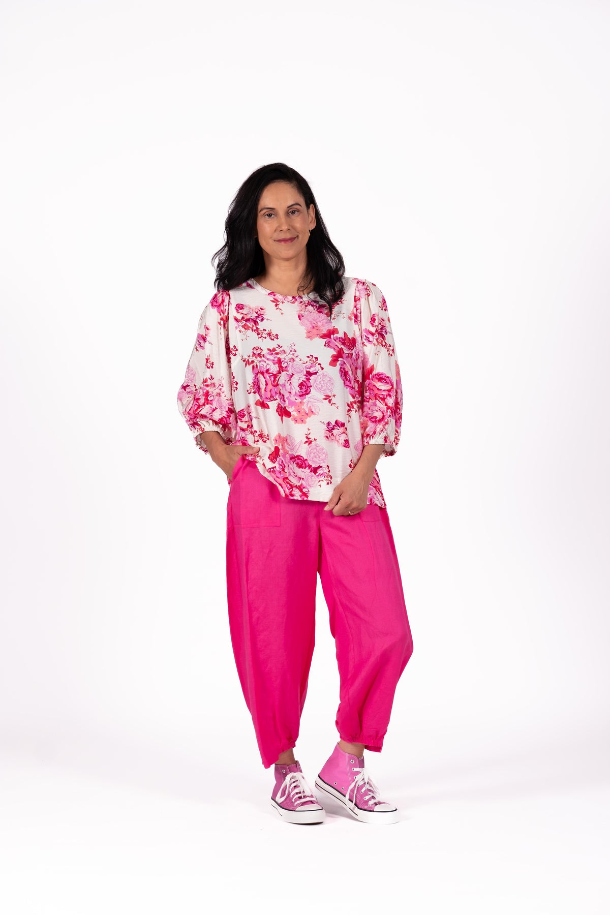 Facade Top Crush Pink