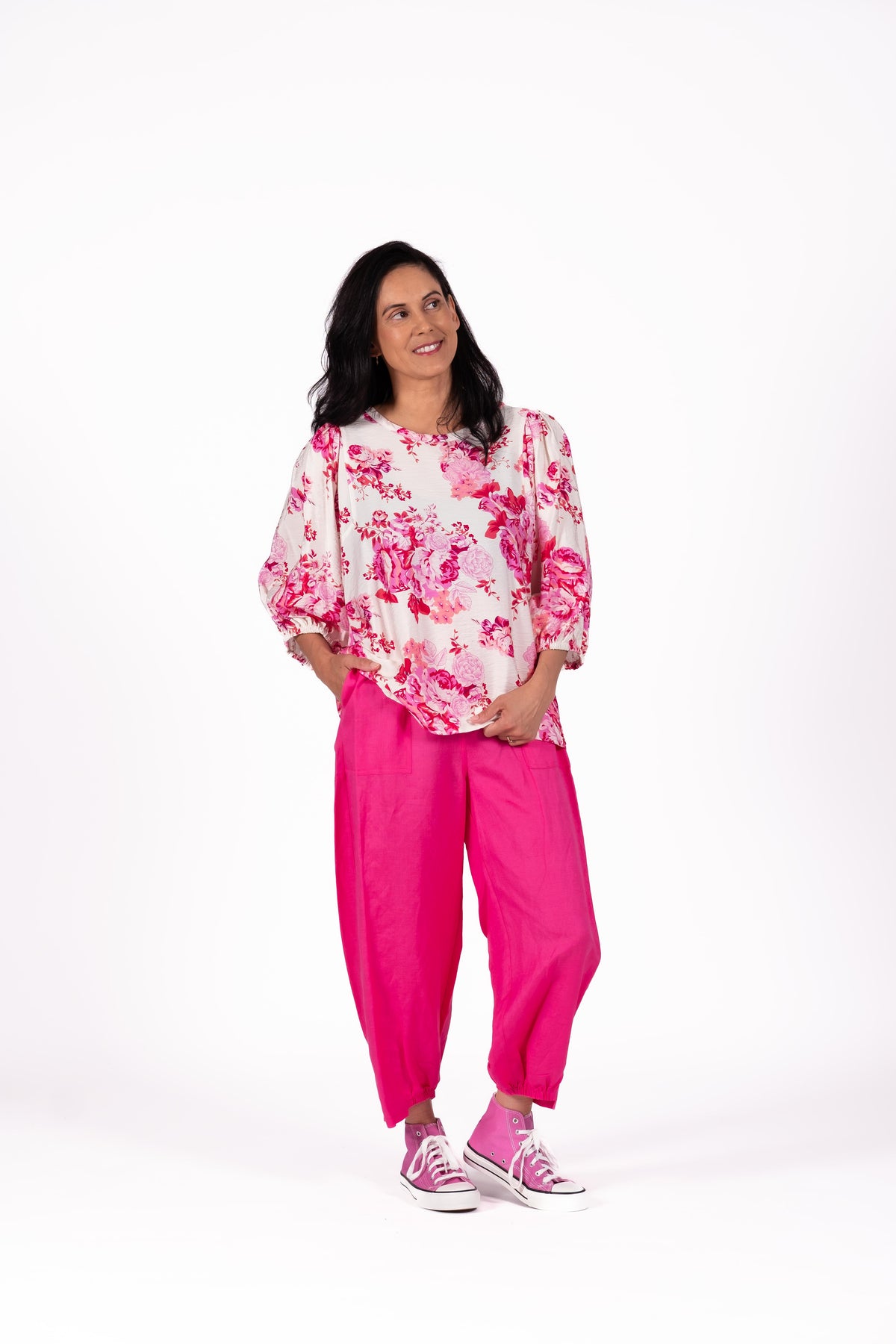 Facade Top Crush Pink