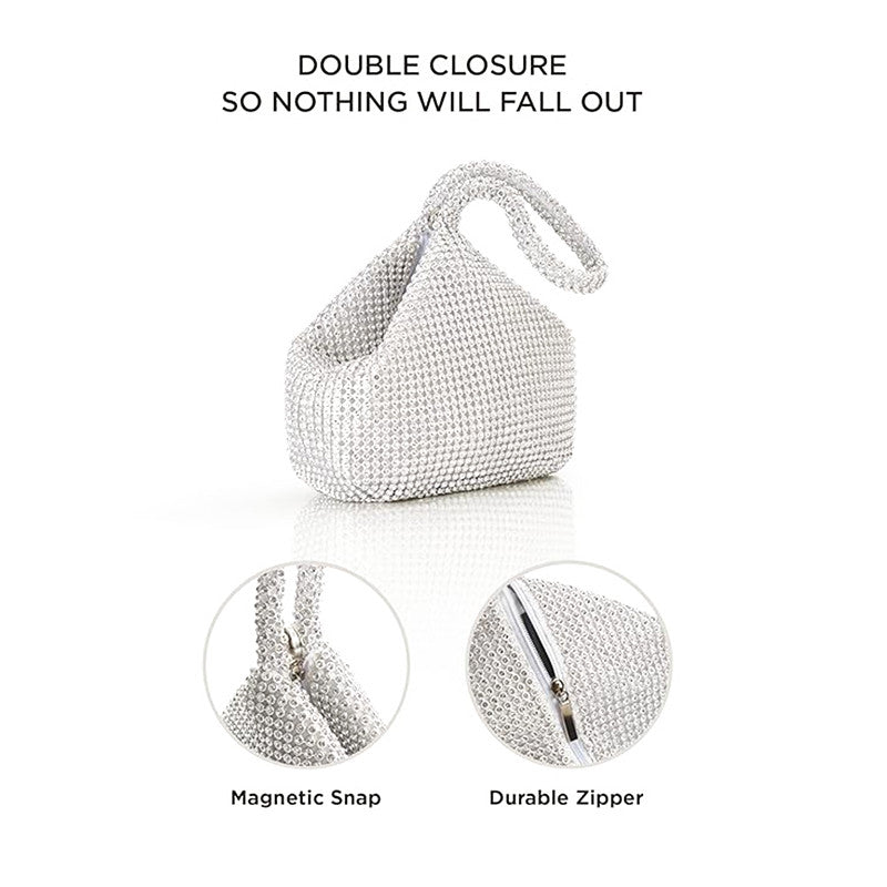 Luxe Triangle Evening Bag