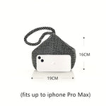 Luxe Triangle Evening Bag