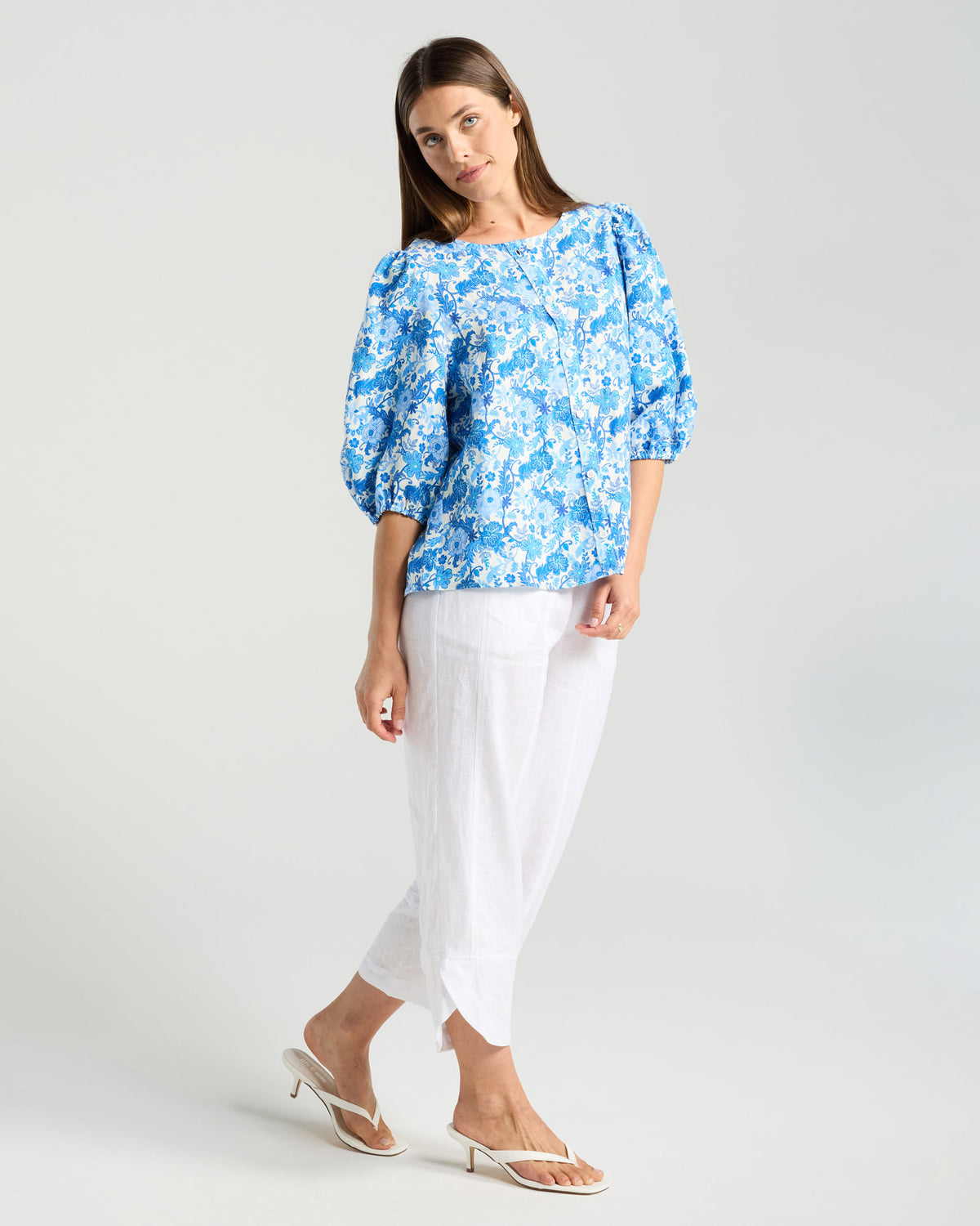 Fiorella Puff Blouse