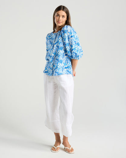 Fiorella Puff Blouse by Blackstone Clothing, photo 3