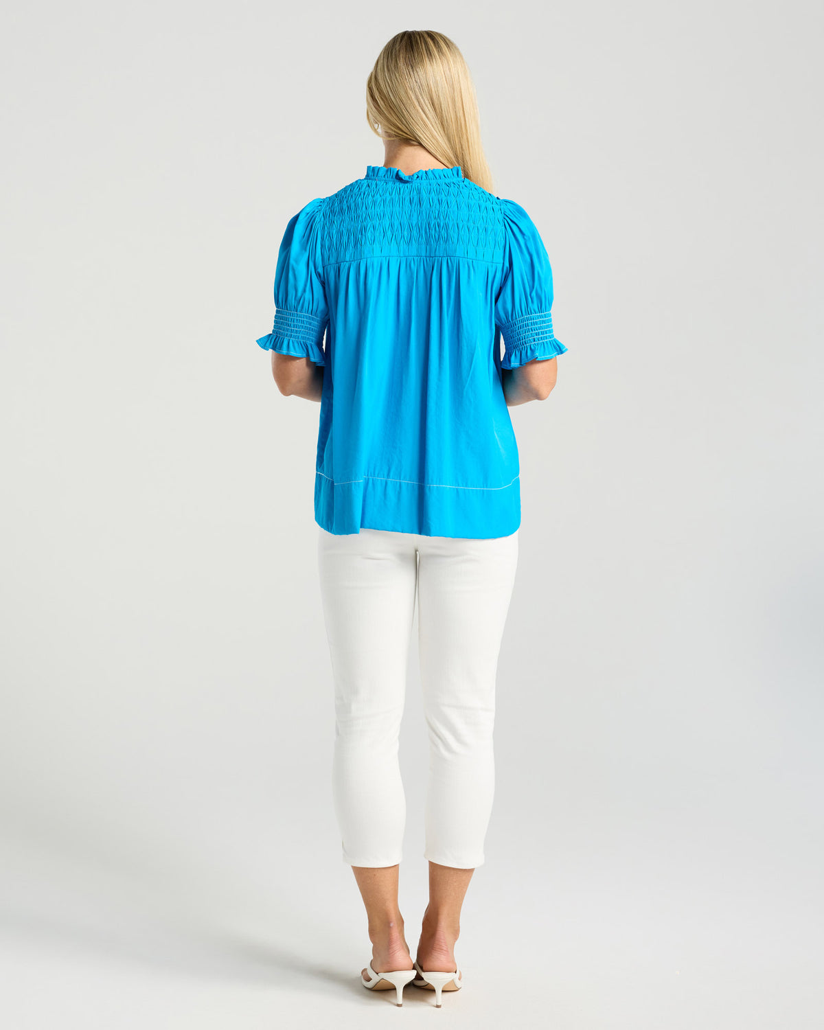 Rosella Stitch Detail Top