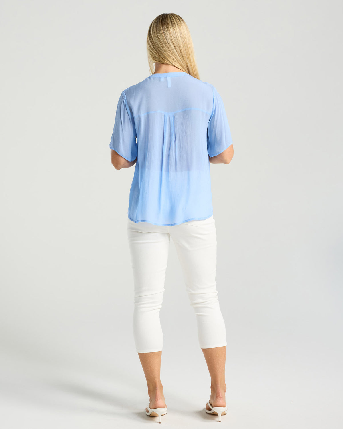 Hilarie Gathered Top