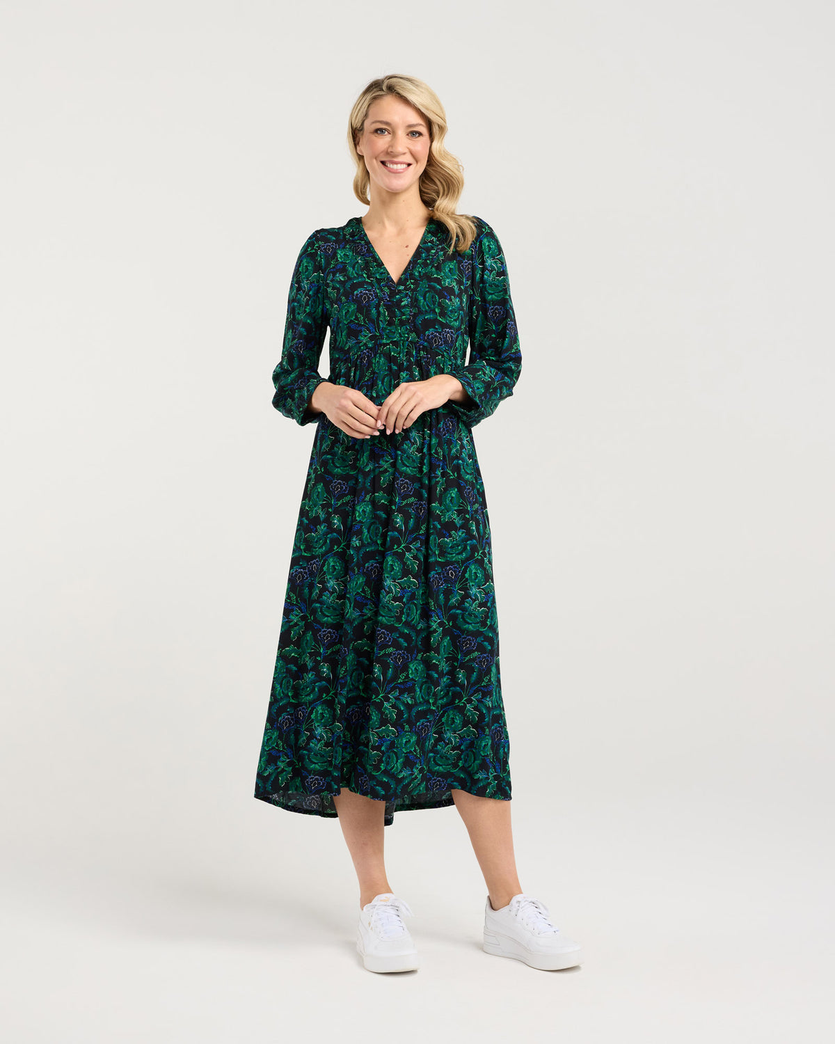 Julia Gathered Dress