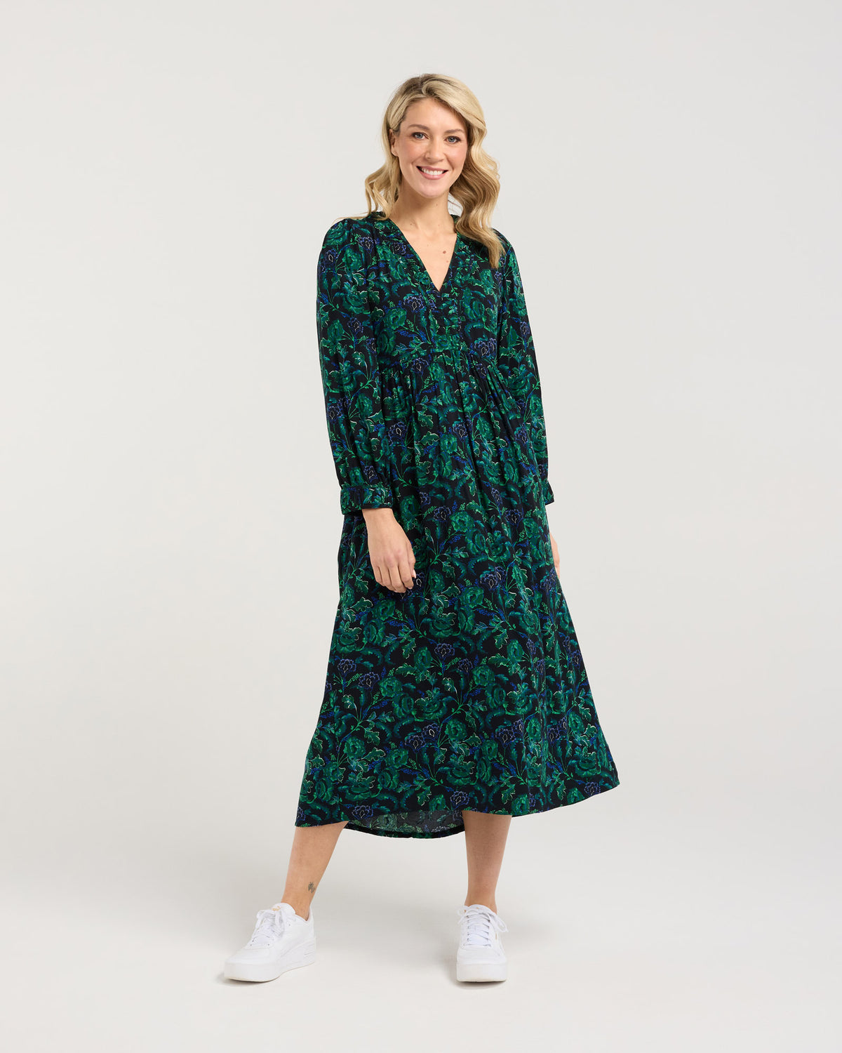 Julia Gathered Dress