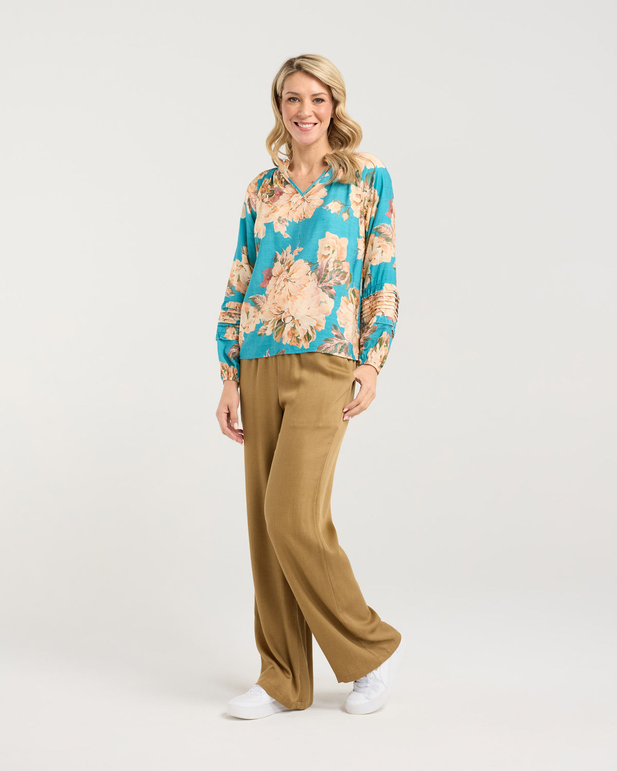 Christie Frill Top