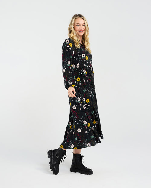 Geneva Button Dress