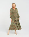 Sienna Shirred Dress