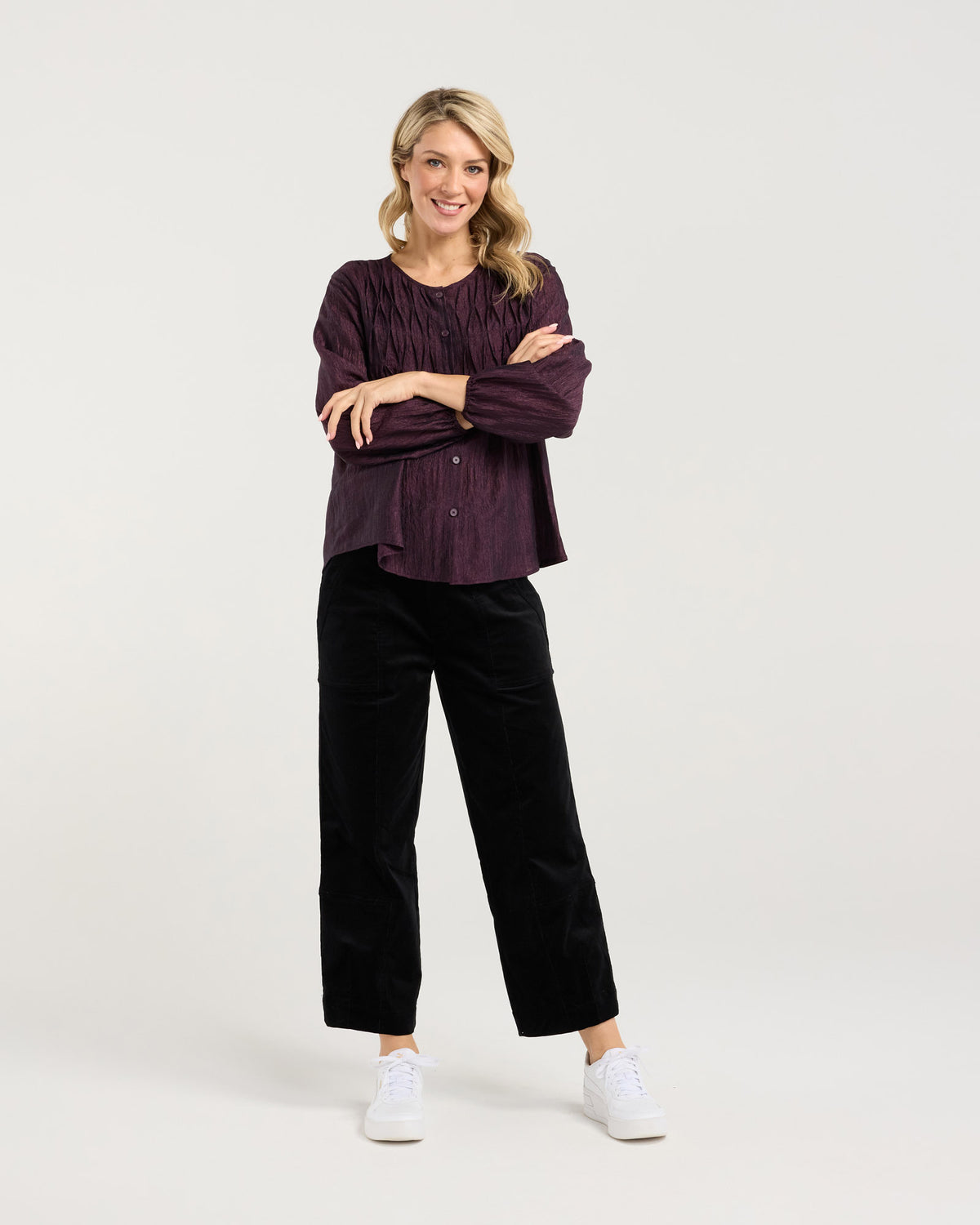Leah Zig Zag Top