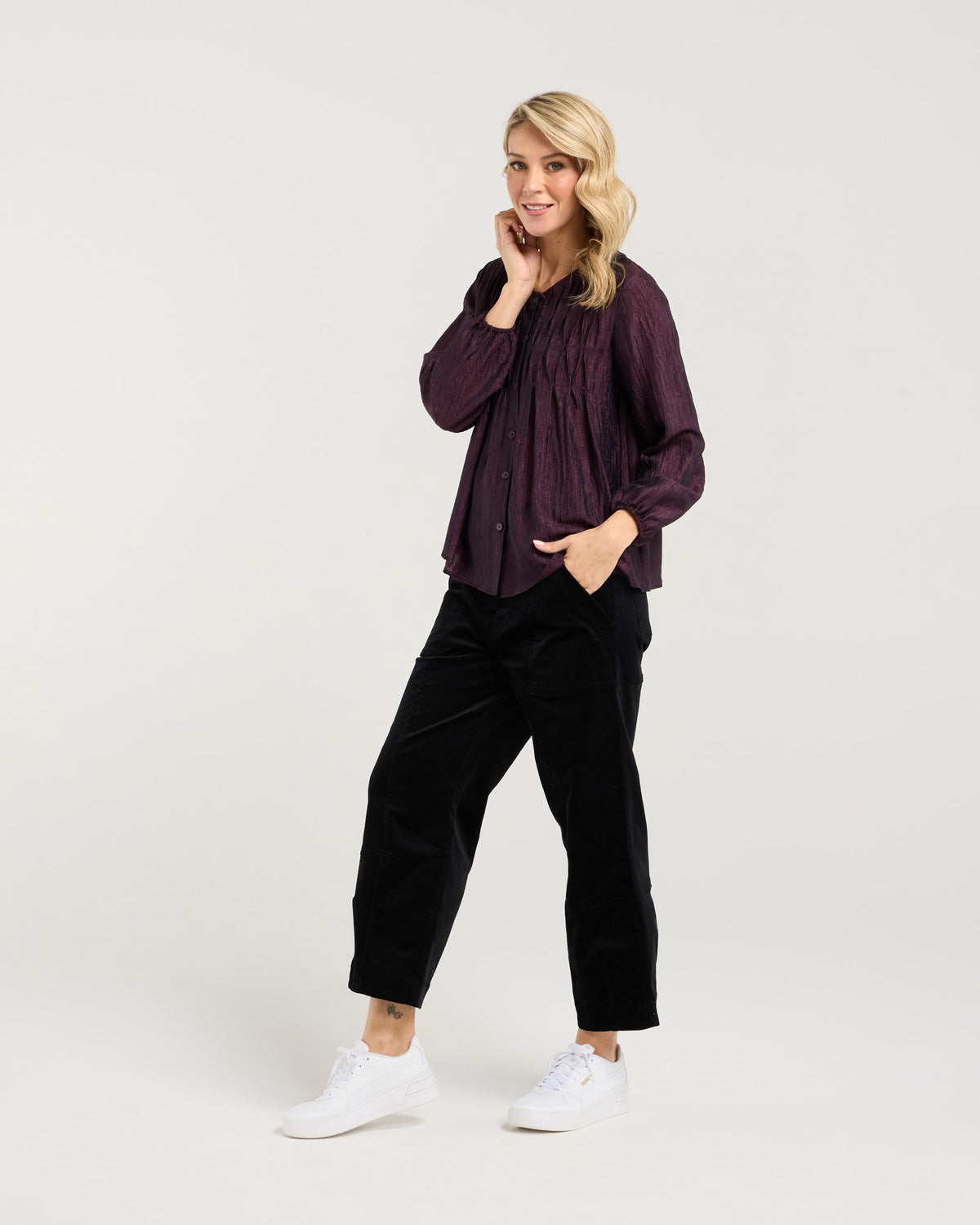 Leah Zig Zag Top