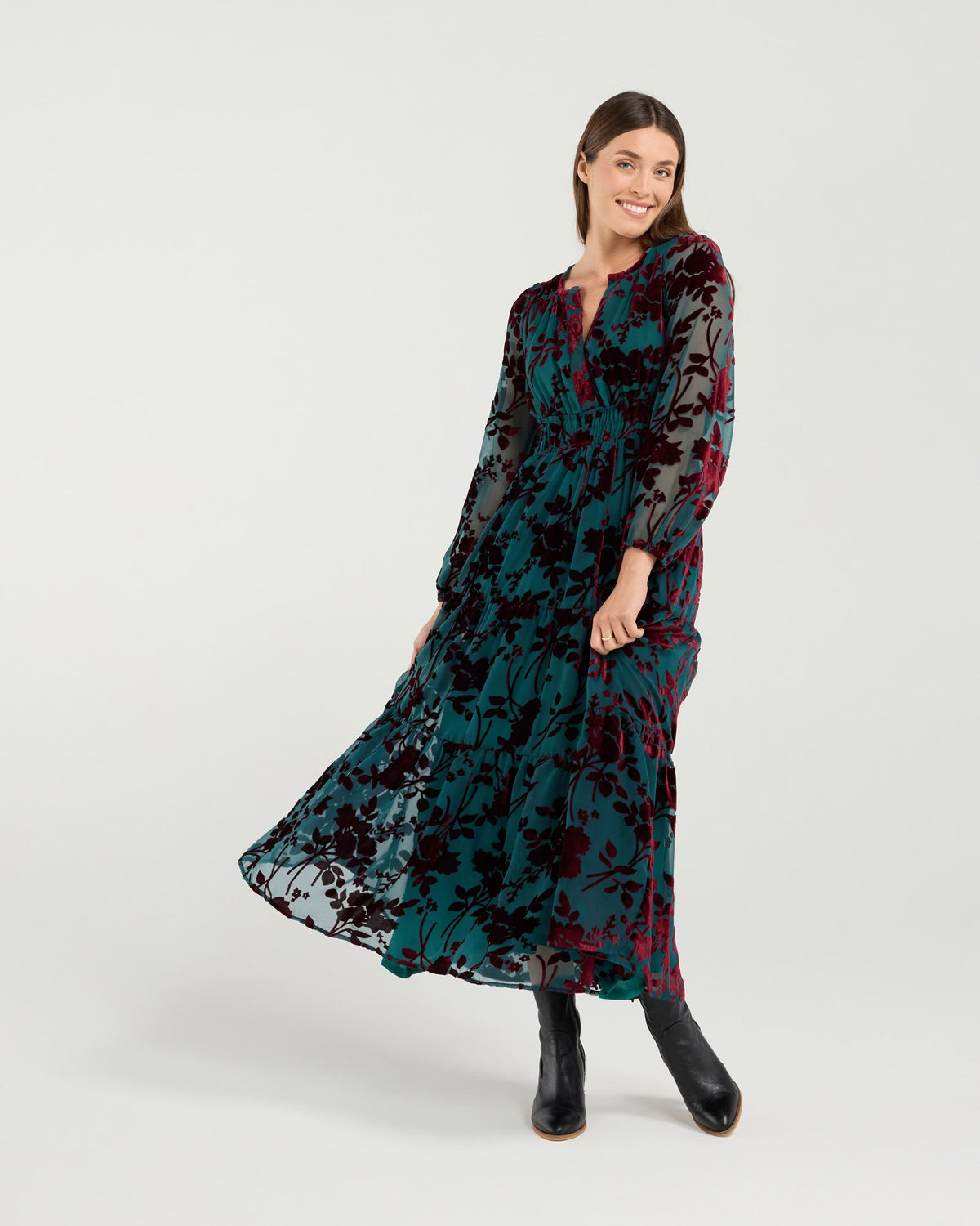 Mikayla Burnout Dress