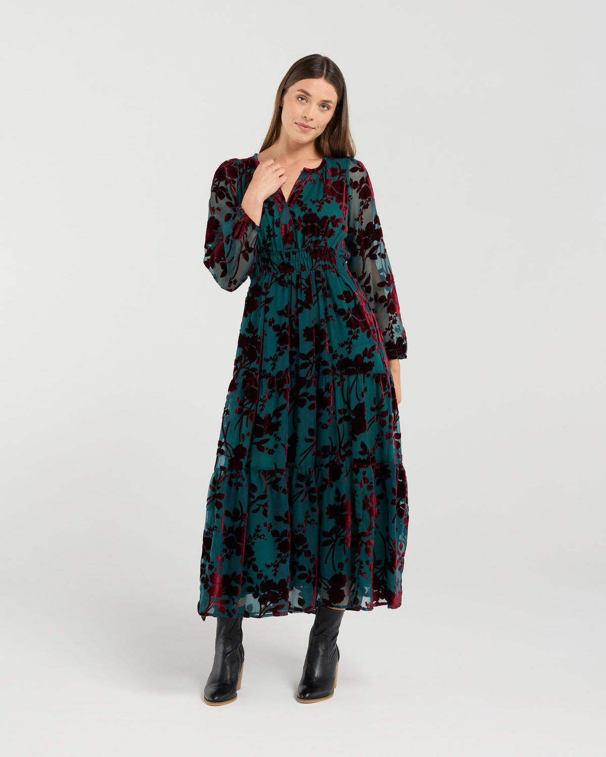 Mikayla Burnout Dress