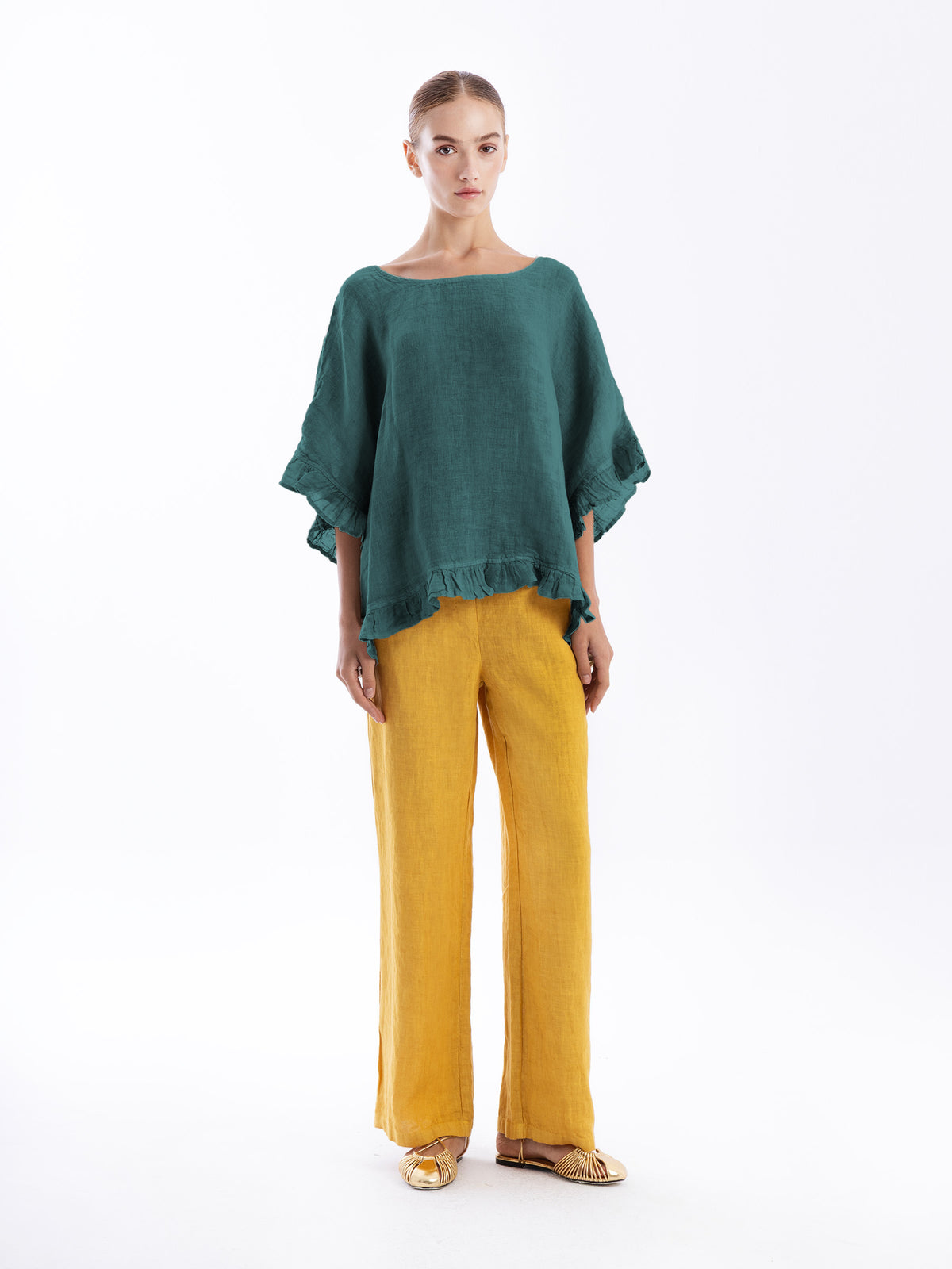 Linen Gauze Blouse by Harris Cotton, photo 4