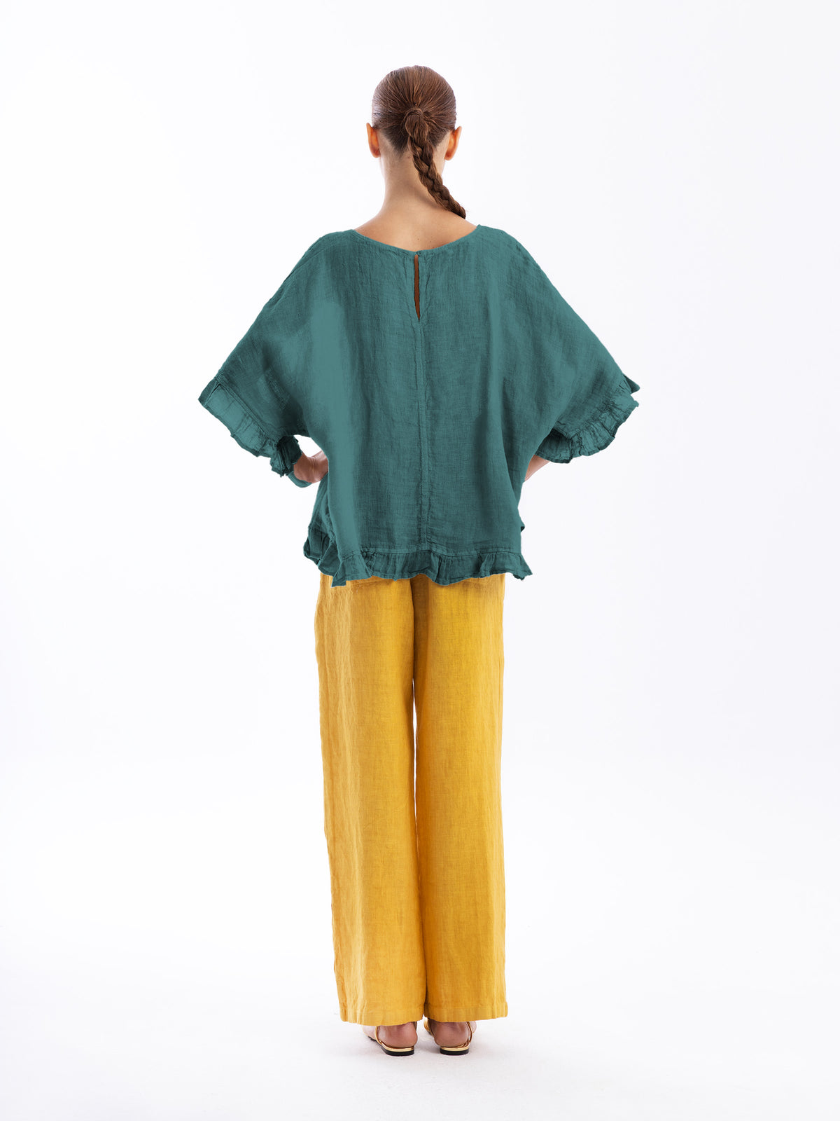Linen Gauze Blouse by Harris Cotton, photo 5
