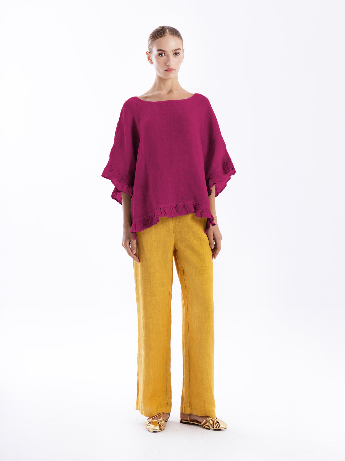 Linen Gauze Blouse by Harris Cotton, photo 3