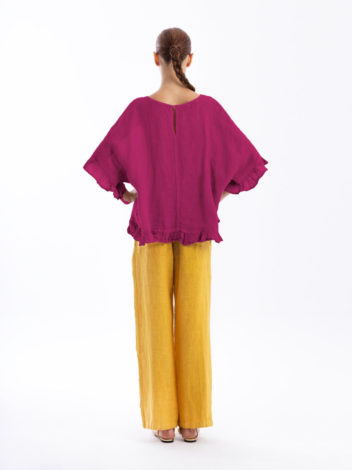 Linen Gauze Blouse by Harris Cotton, photo 6