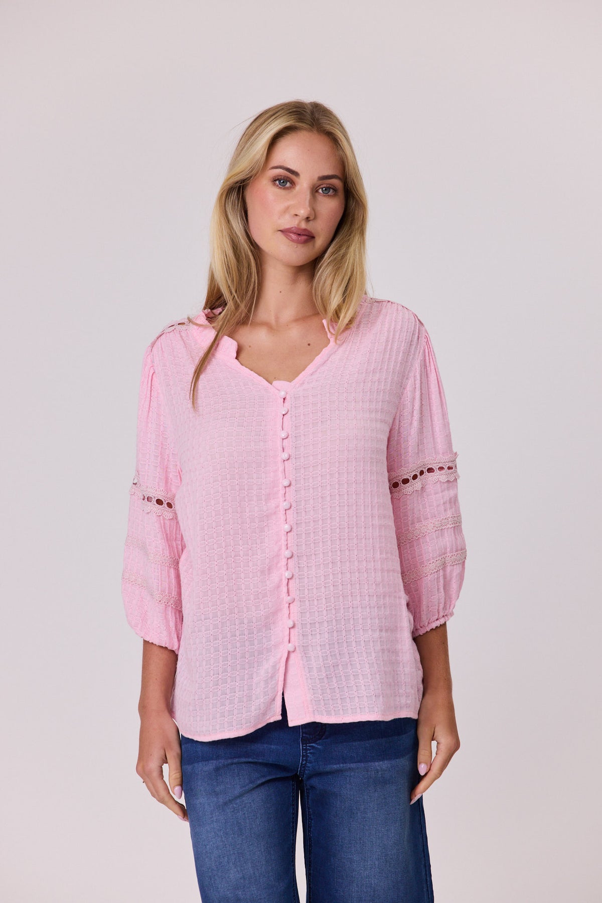 Pretty Braid Trim Top