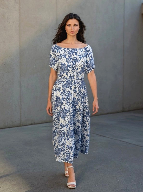 Casual Blue Dress