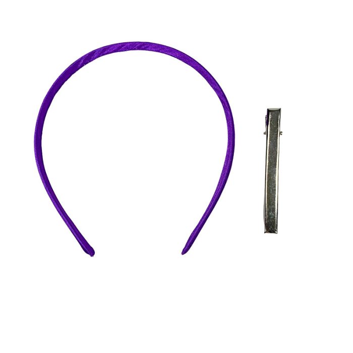 Small Fascinator Purple