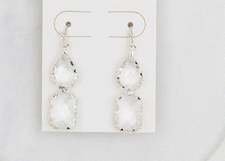 Clear Earrings by LillyCo, photo 2