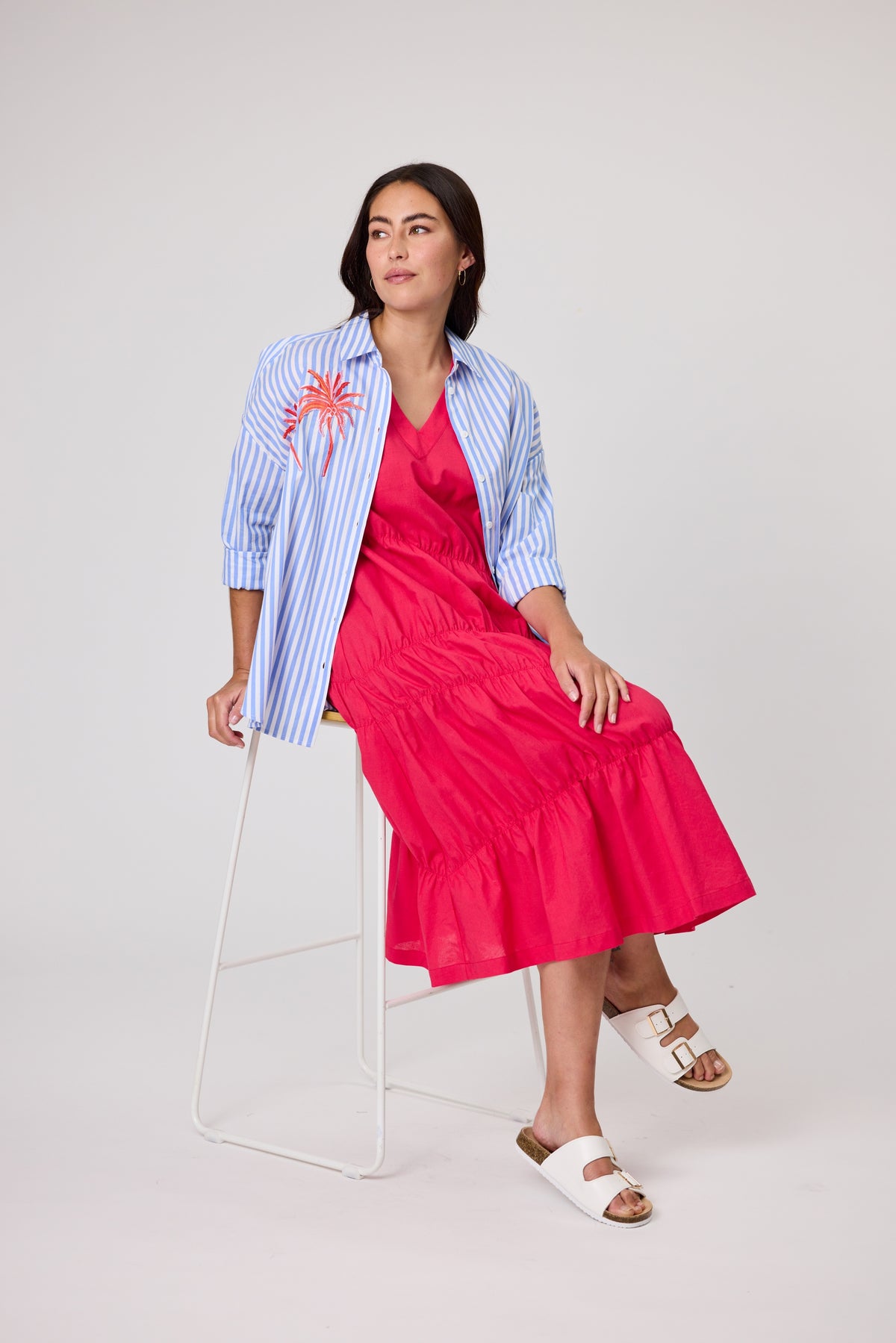 Maeve Shirred Dress