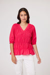 Maeve Shirred Top