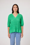 Maeve Shirred Top