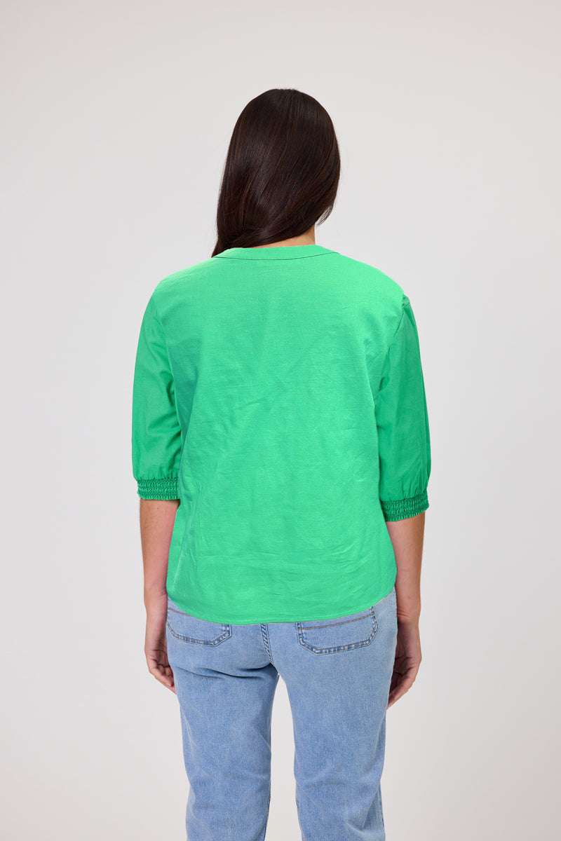 Maeve Shirred Top