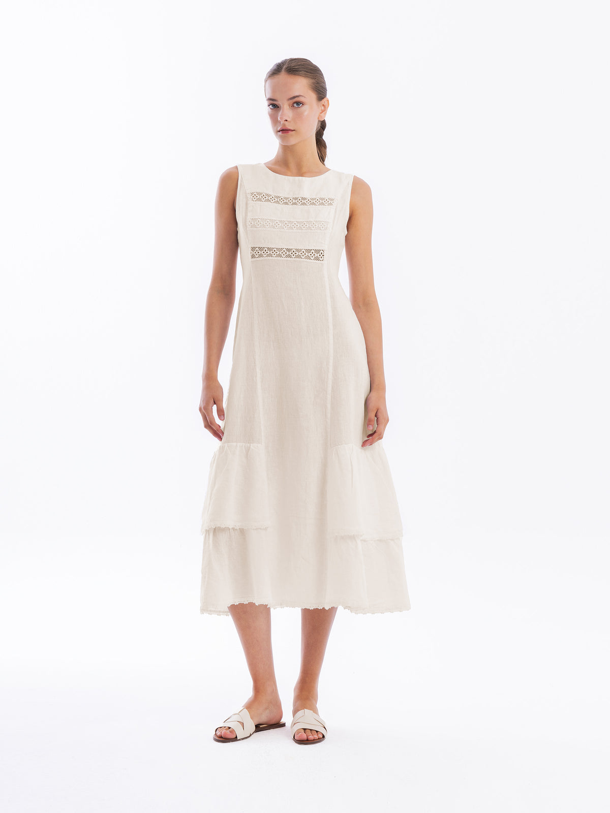 Maxi Trim Lace Dress by Harris Cotton, photo 4