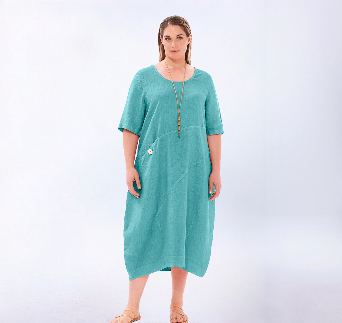Linen Balloon Dress by Harris Cotton, photo 5