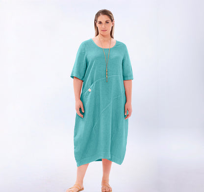 Linen Balloon Dress by Harris Cotton, photo 5