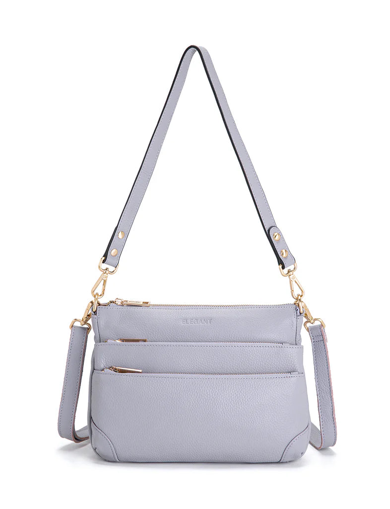 Faith Leather Bag Navy