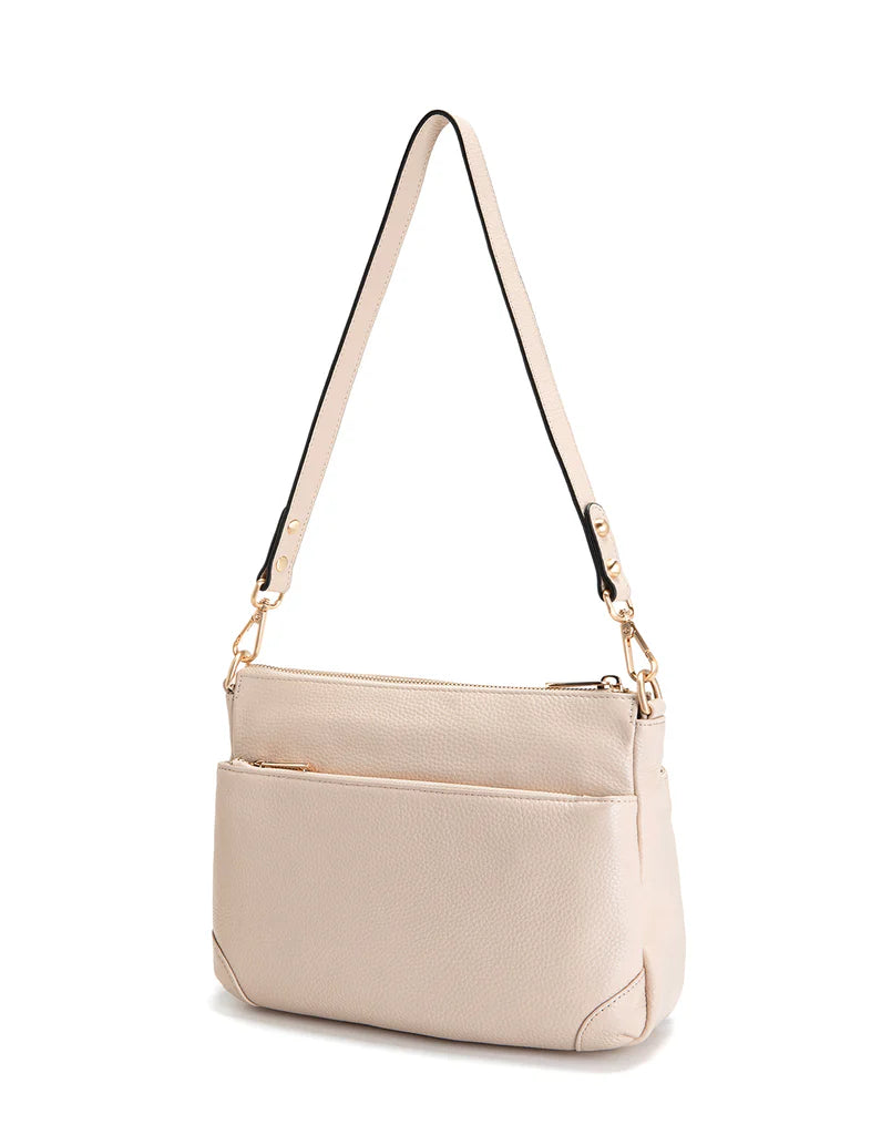Faith Leather Bag Navy