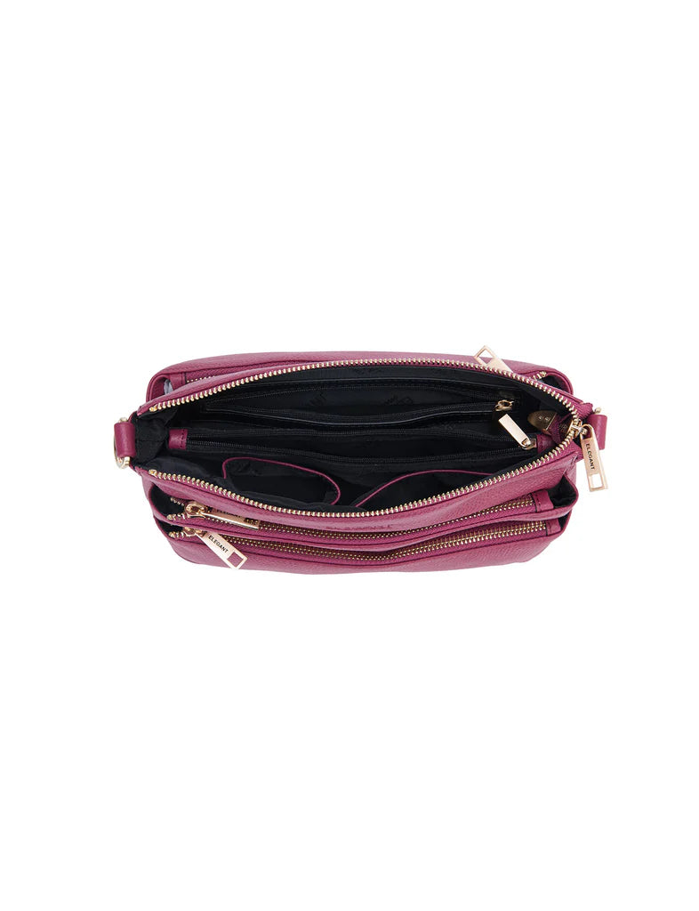 Faith Leather Bag Navy