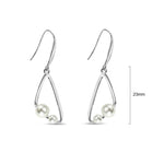 Double Pearl Earrings