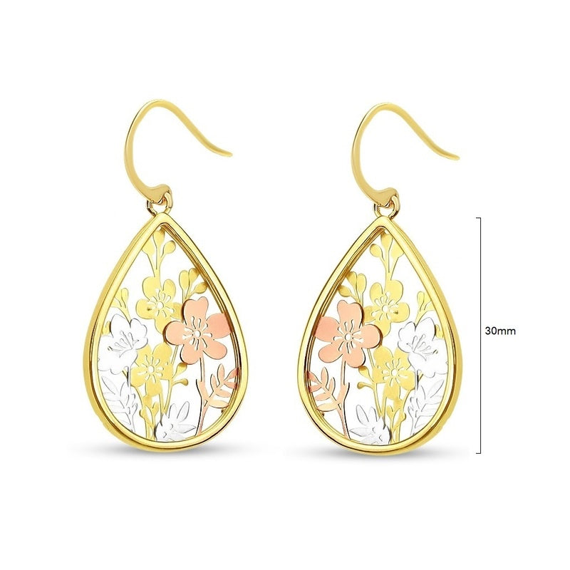 Teardrop 3D Earring