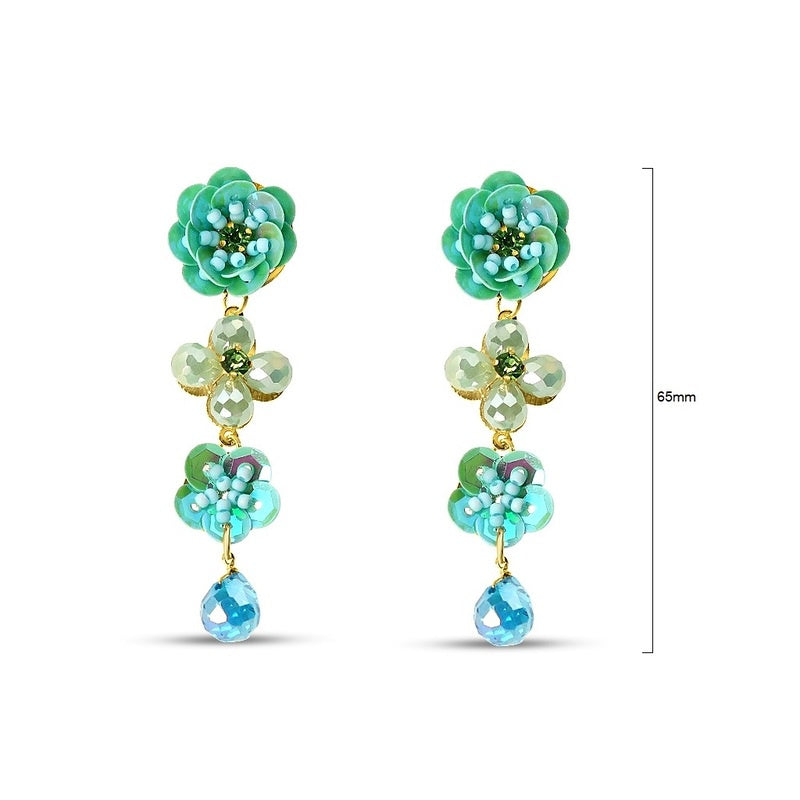 Sequin Beads Green