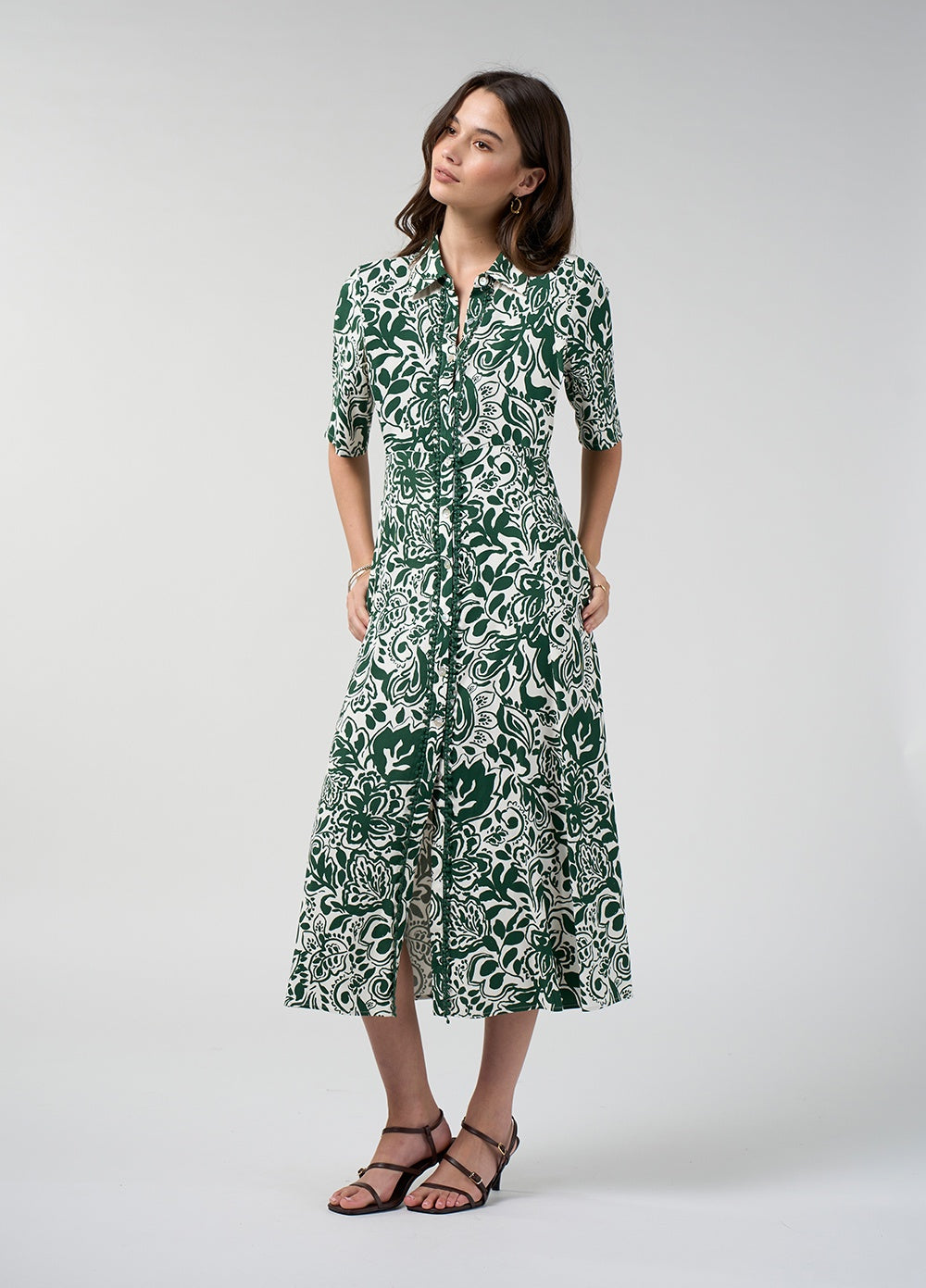 Teardrop Shirt Dress