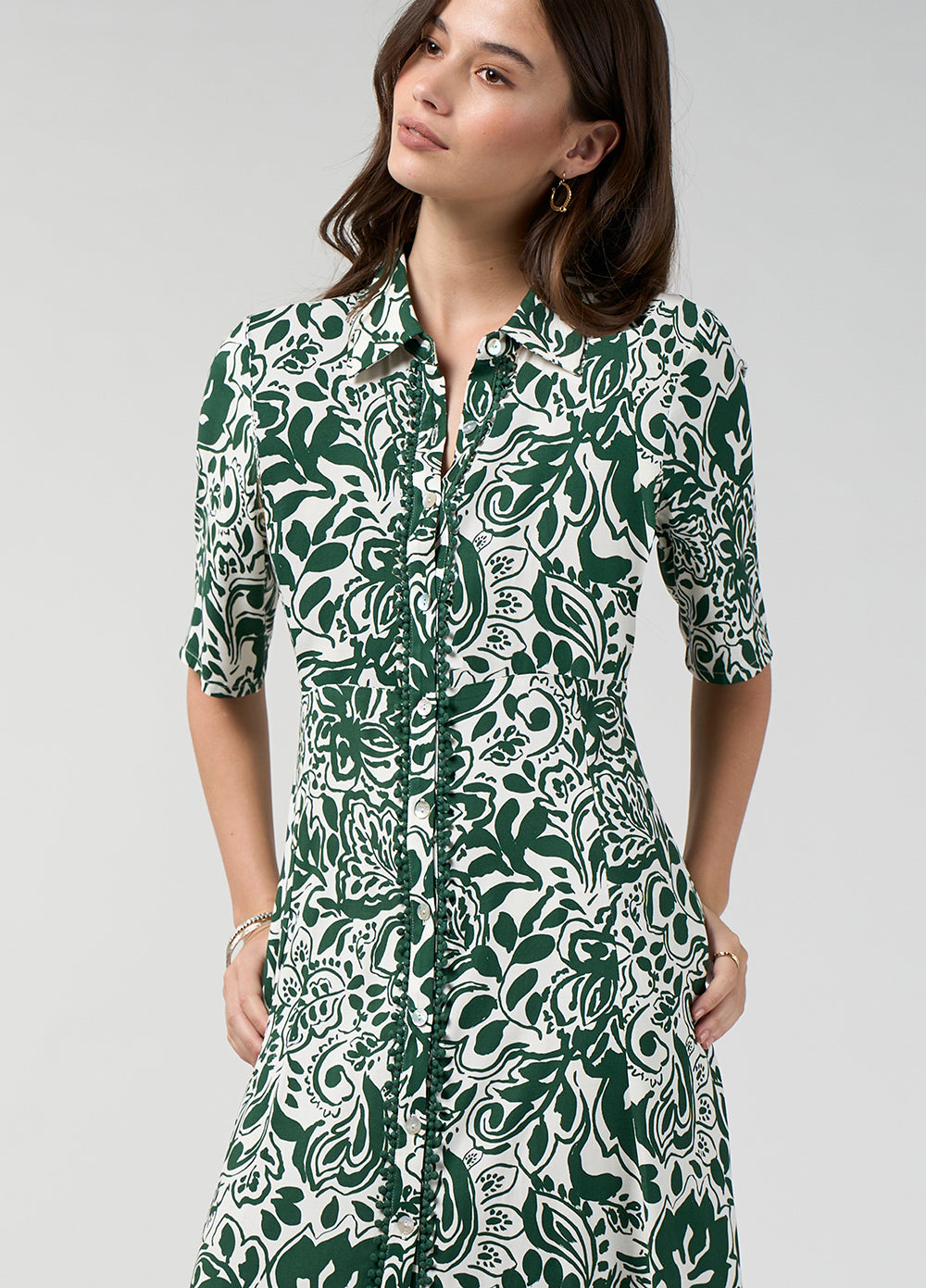 Teardrop Shirt Dress
