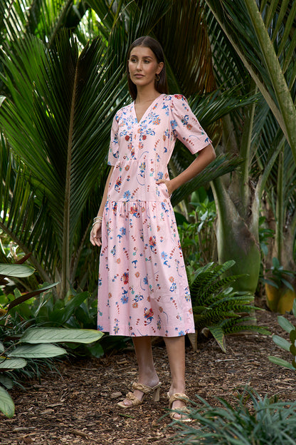 Nera Midi Dress