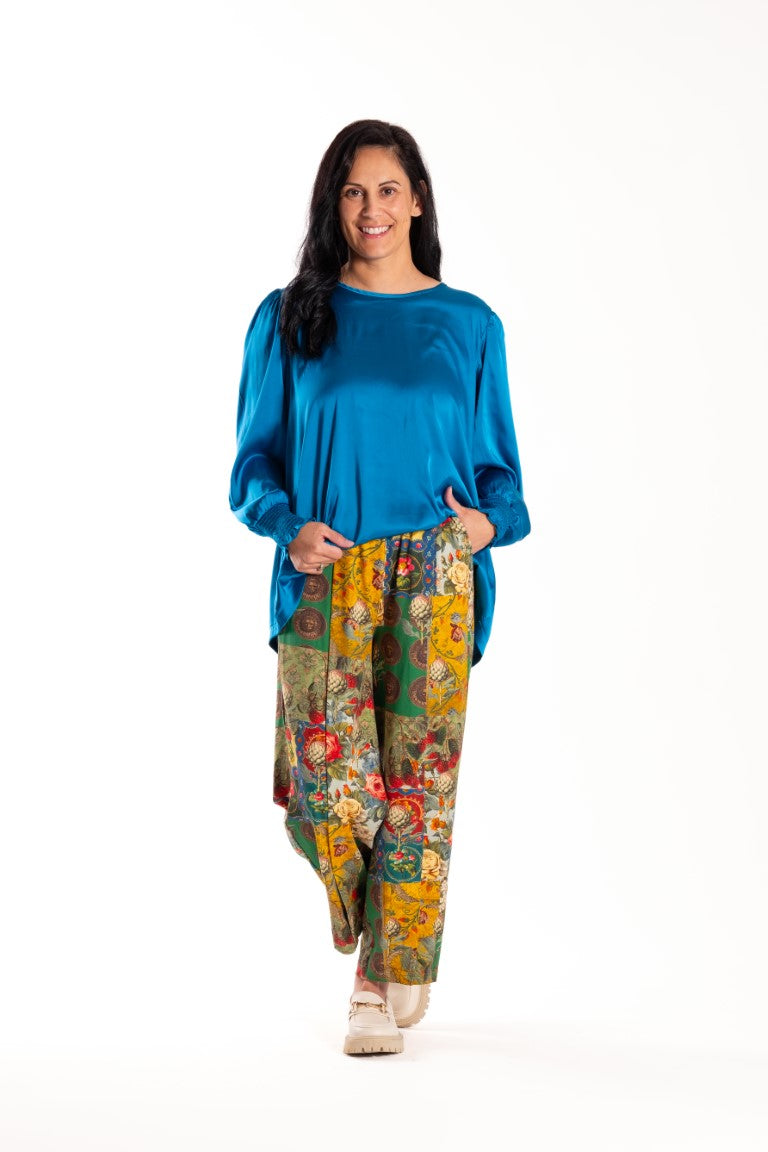 Claire Top Teal