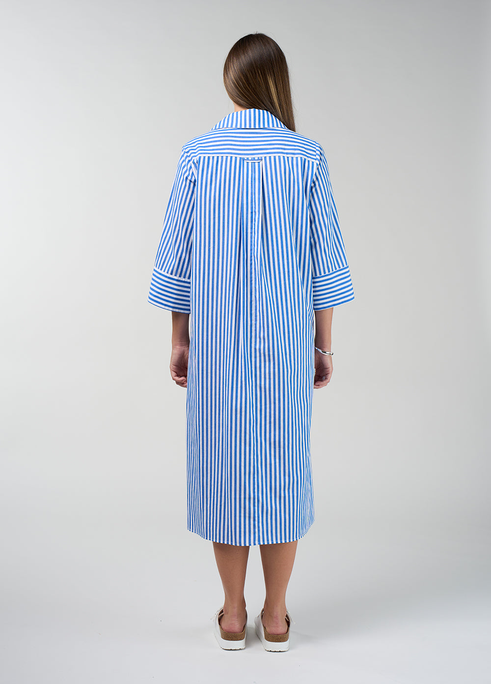 Connect Stripe Shirt Dress