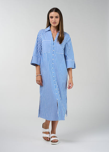 Connect Stripe Shirt Dress by Madly Sweetly, photo 4