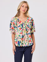Monet Floral Top